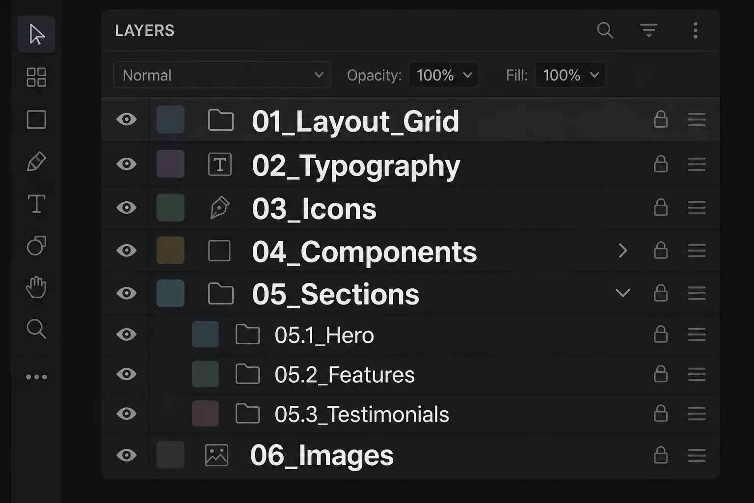 When Layer Names Matter More Than Layer Color